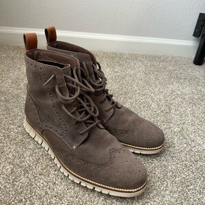 Men’s Cole Haan wing tip boots